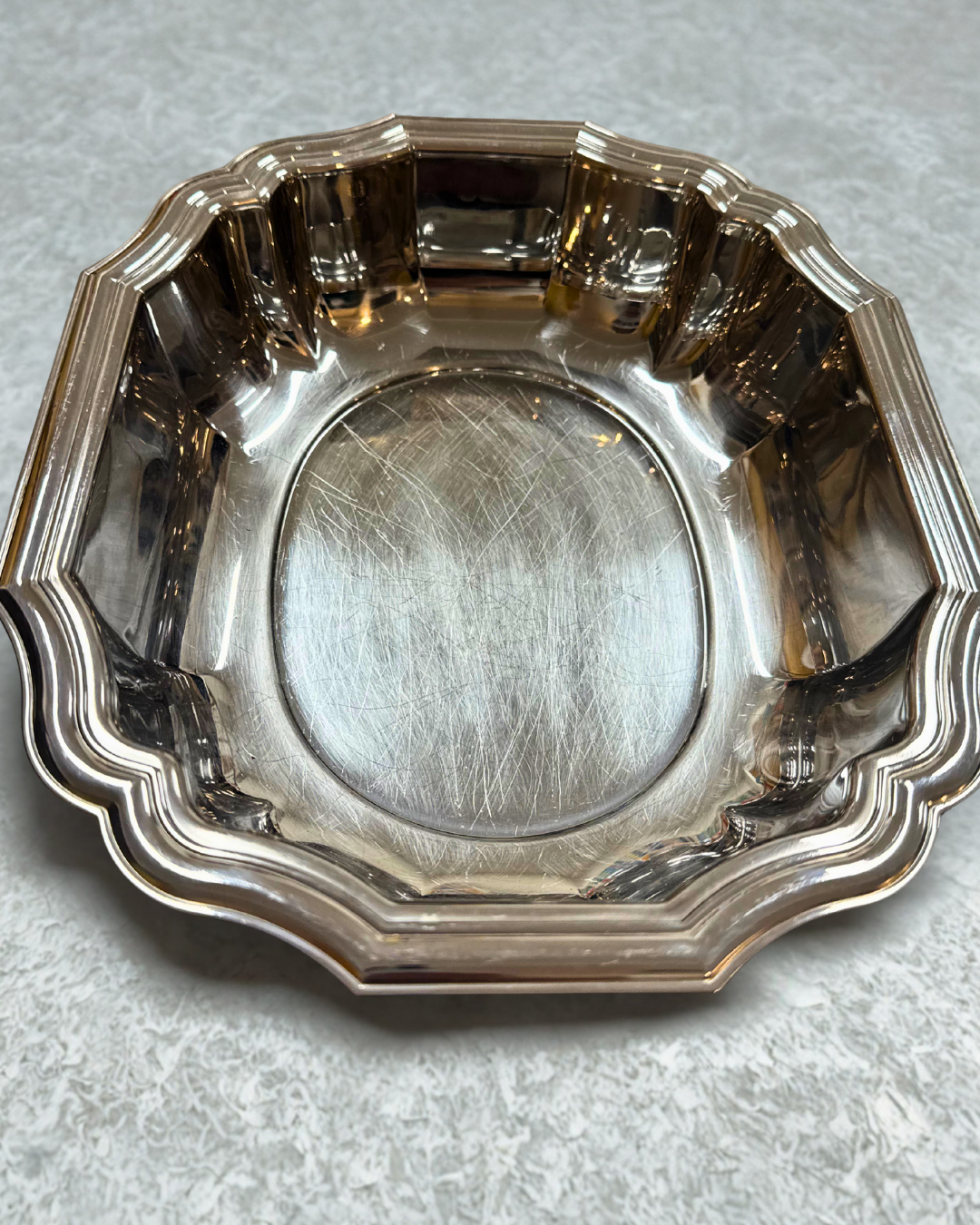 Silver Plated Platters Trio