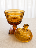 amber candy dish