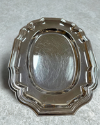 Silver Plated Platters Trio