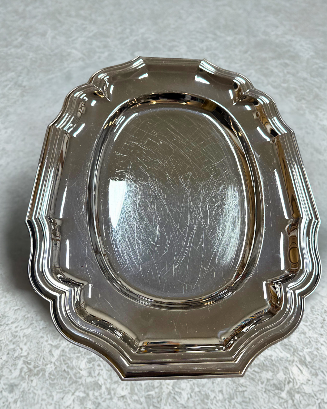 Silver Plated Platters Trio