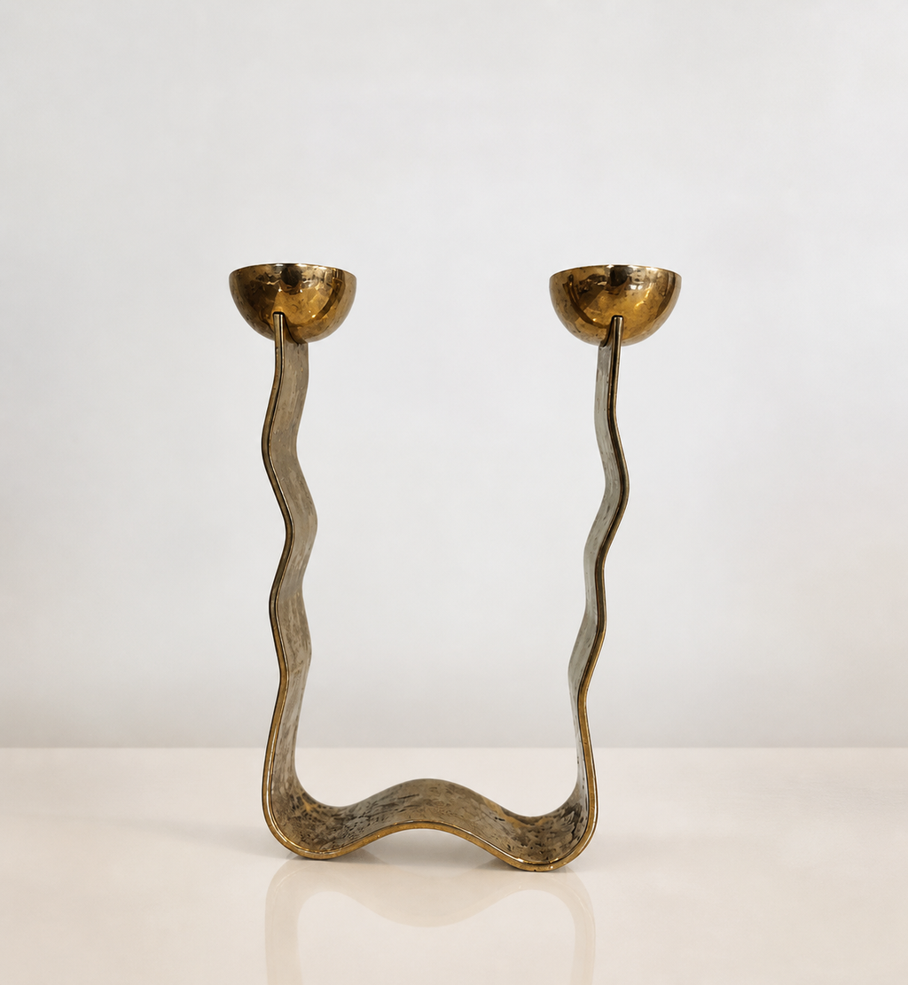 Wavy Candleholder