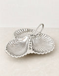 Sterling Silver Shell Divided Dish
