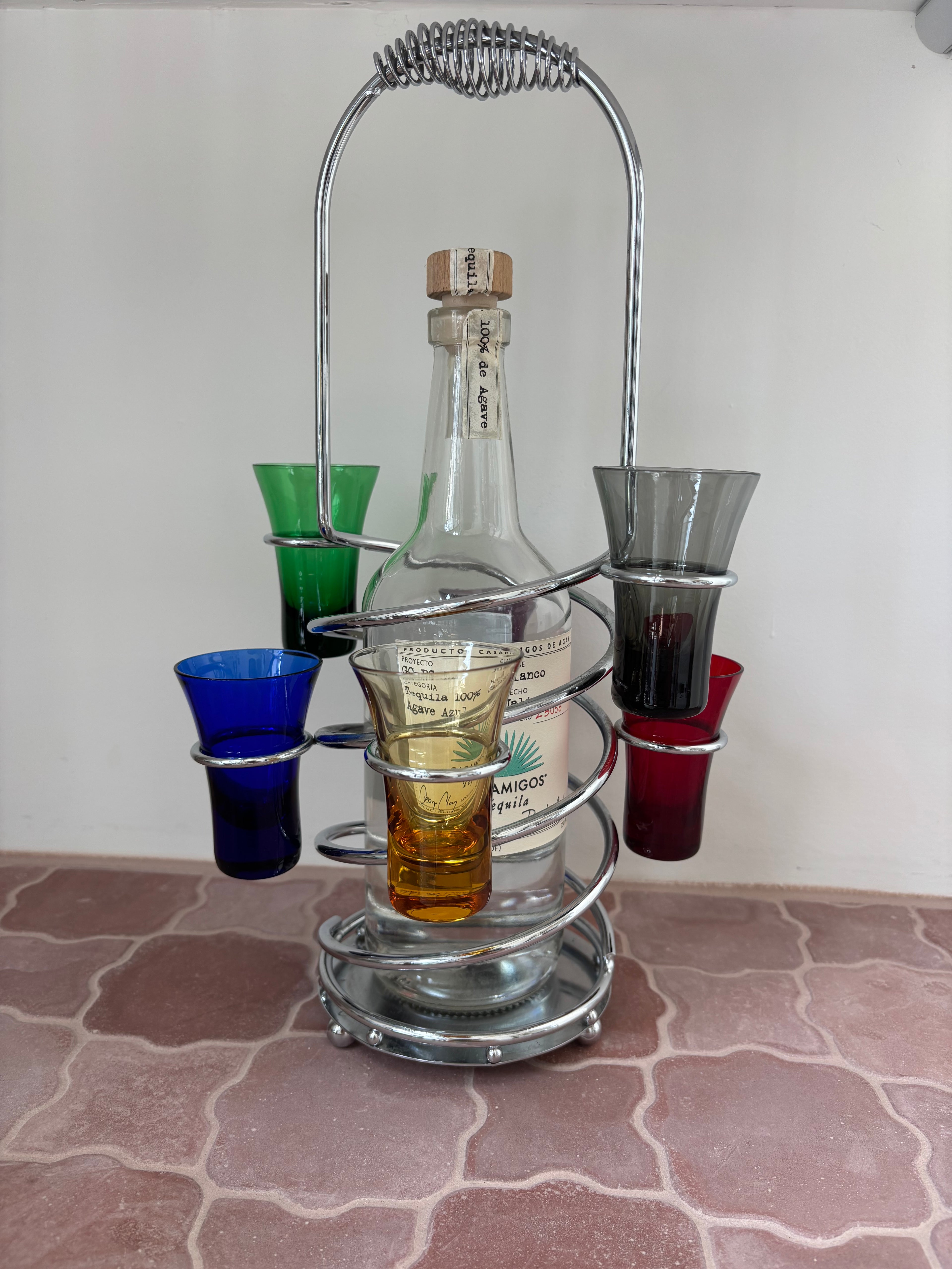 Shot Glass Caddy Set