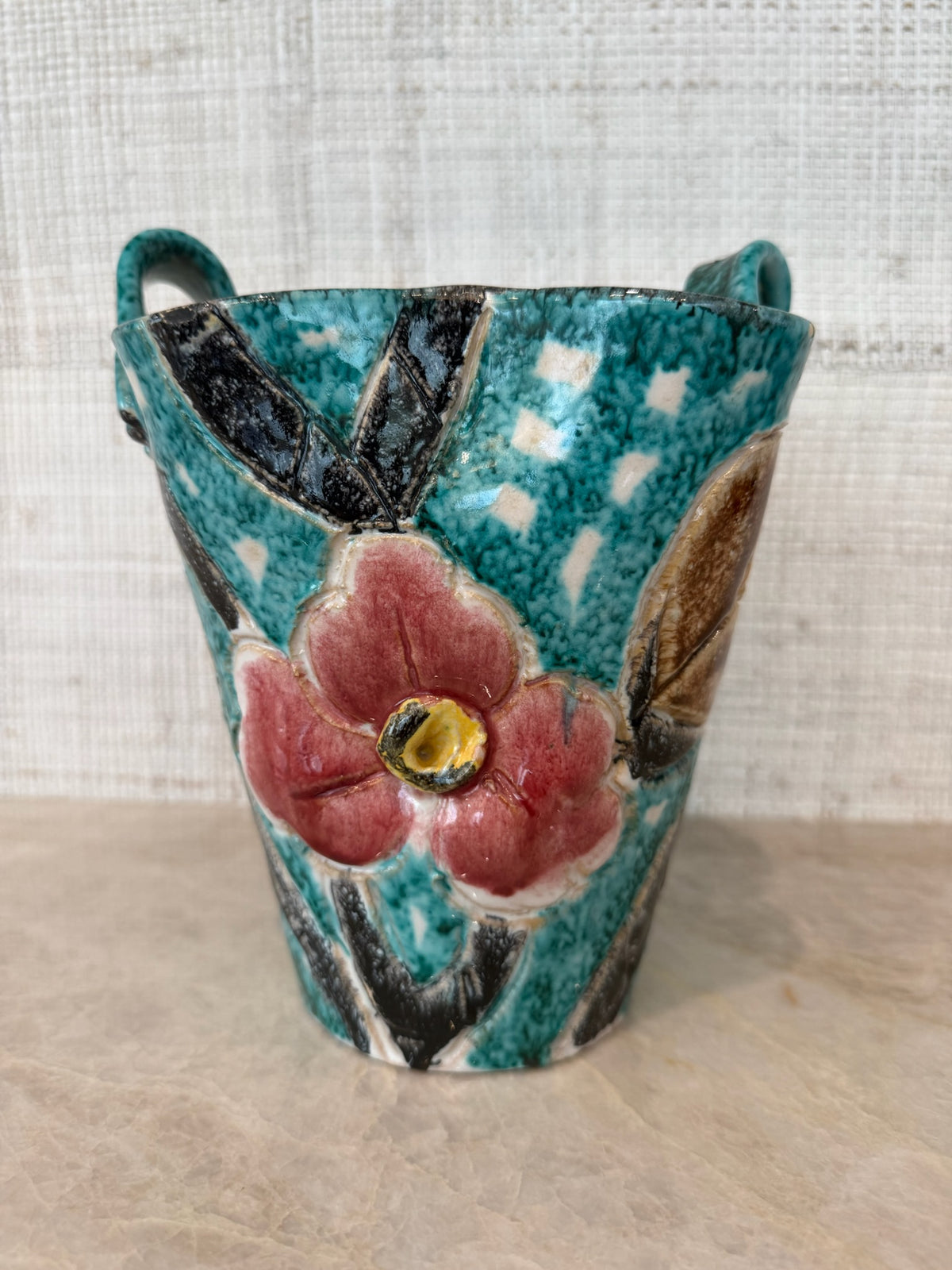 Floral Pottery Vase