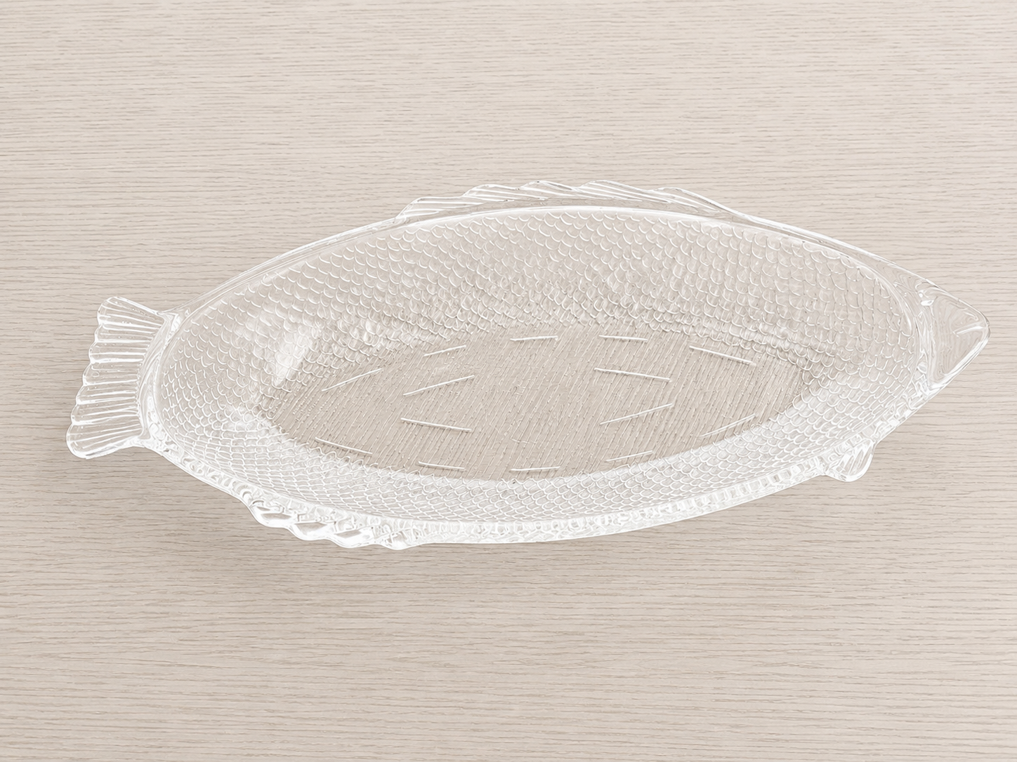 Glass Fish Platter