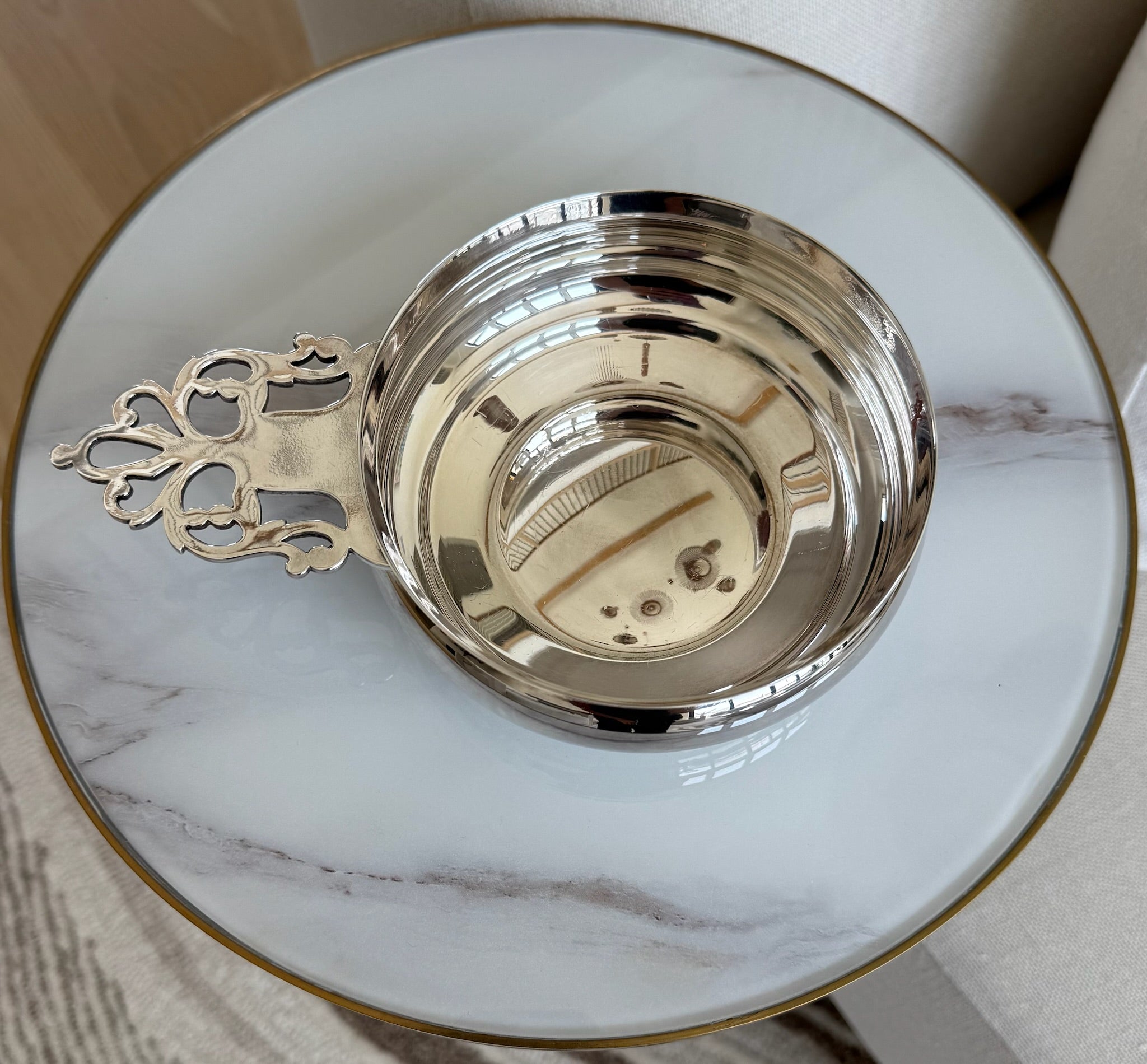 Silver Nut Bowl