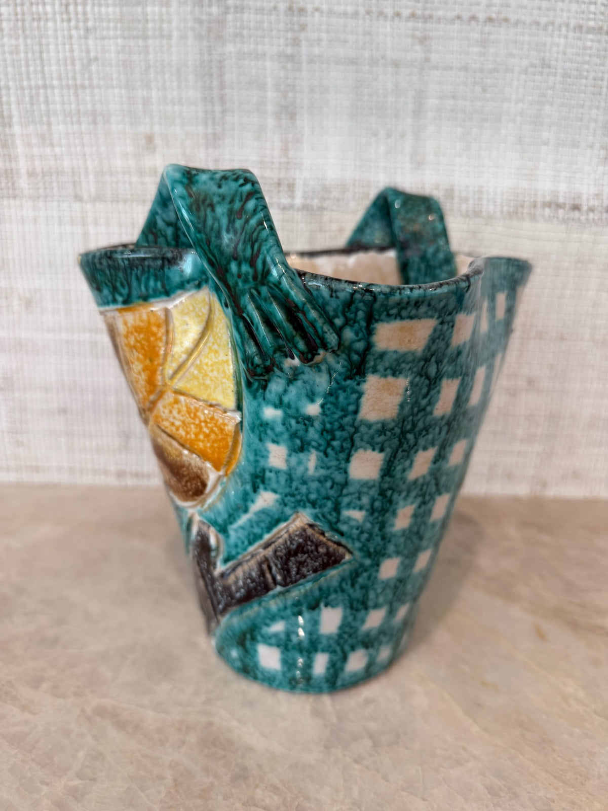Floral Pottery Vase