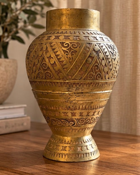 Brass Heritage Vase