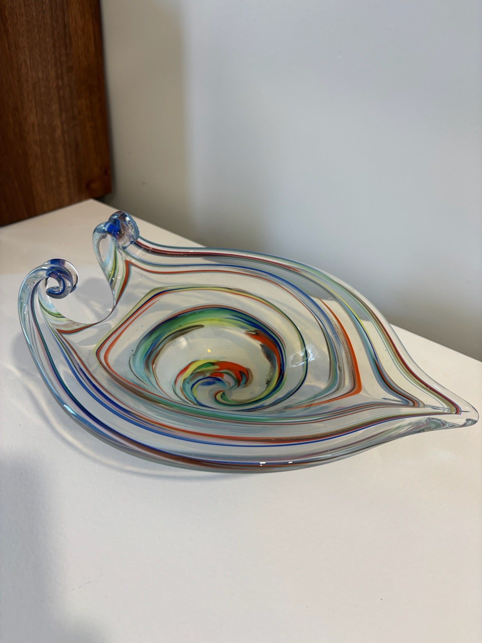 ColorBurst Glass Dish