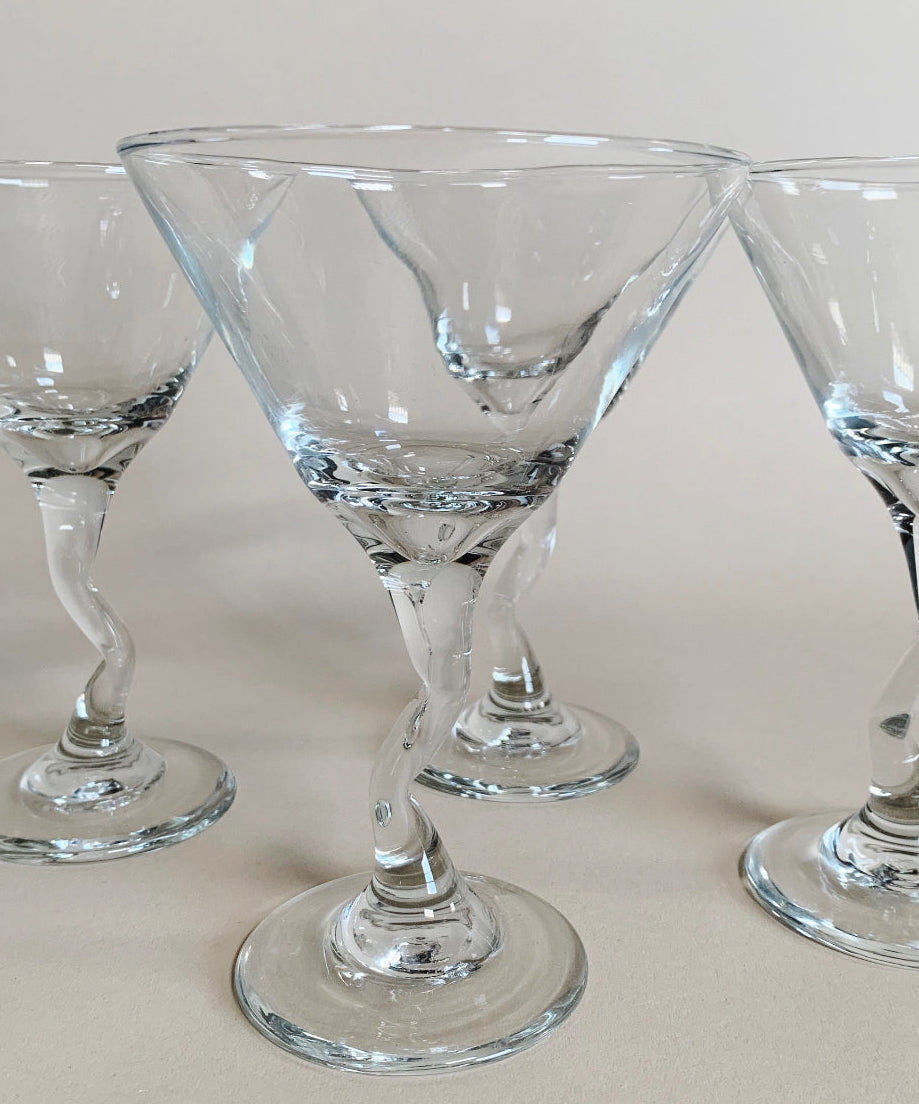Zig Zag Martini Glass (Set of 6)