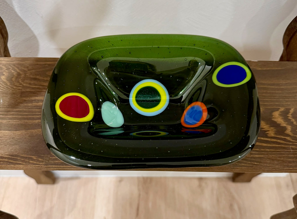 Retro Murano Glass Dish