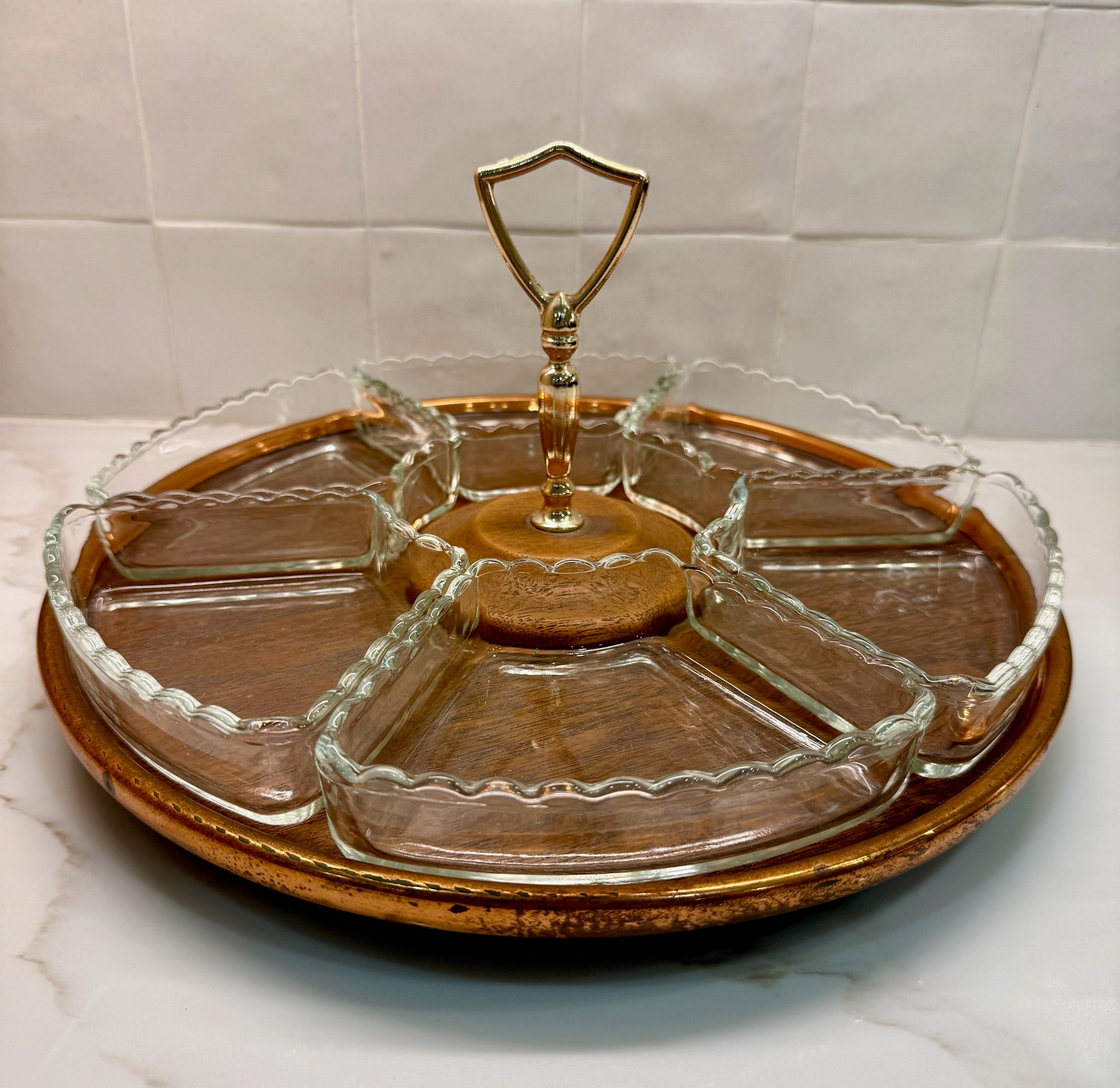 Copper Lazy Susan