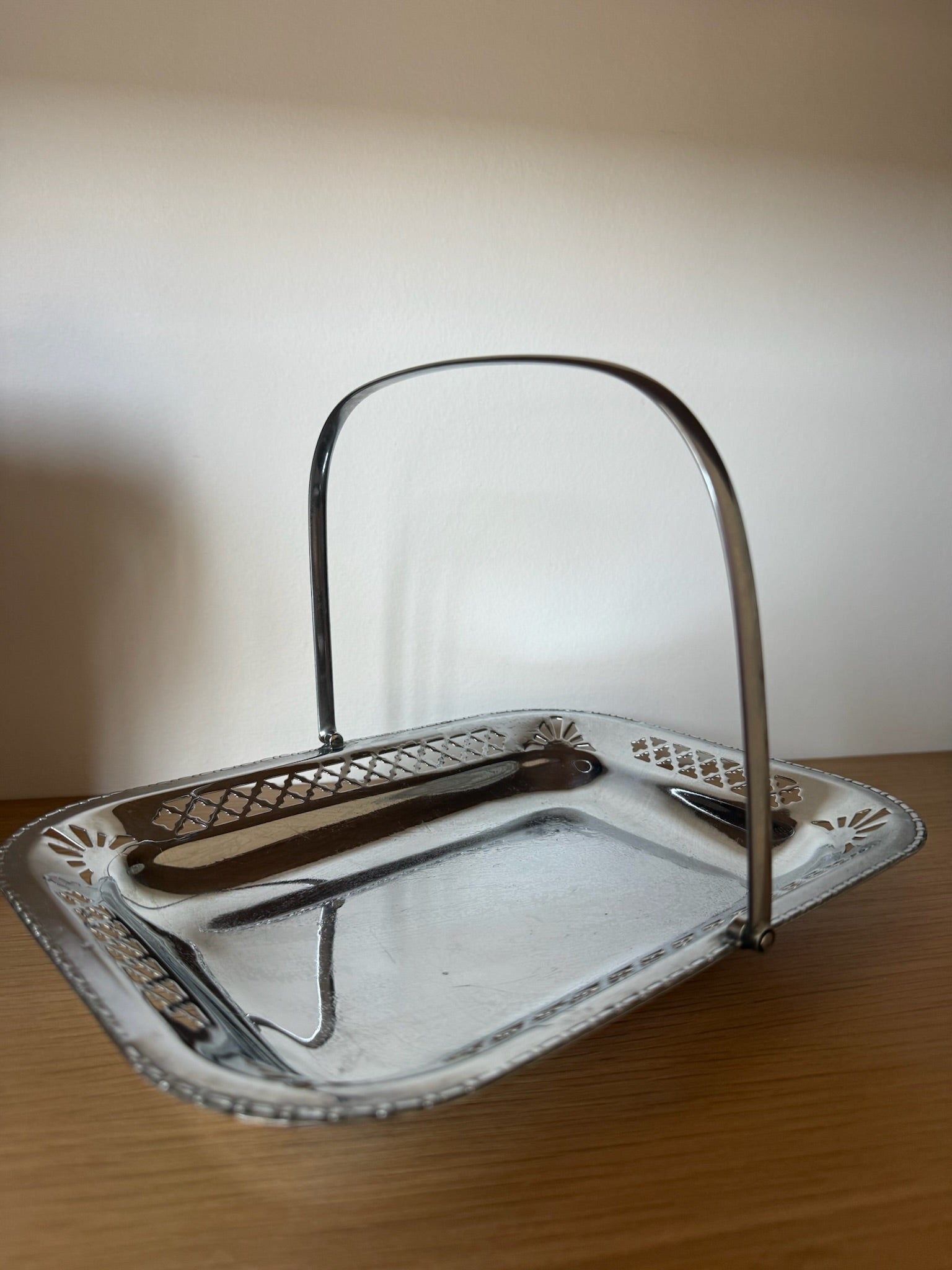 Silver Handle Tray
