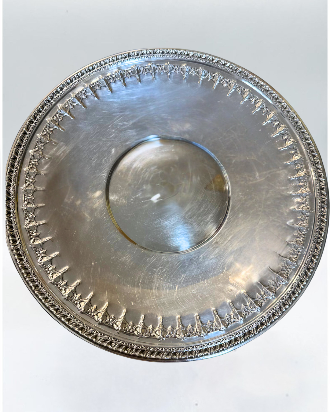 Elegant Silver Plated Platter